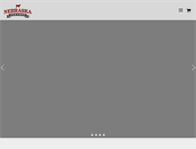 Tablet Screenshot of nebraskastarbeef.com